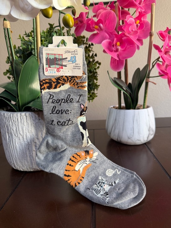Accessories - Hilarious funny socks ‘People I Love: Cars’ woman’s socks NWT